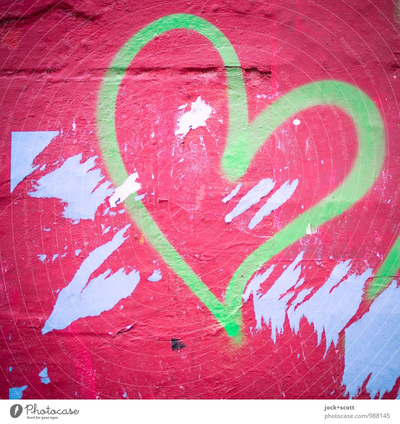graffiti hearts love