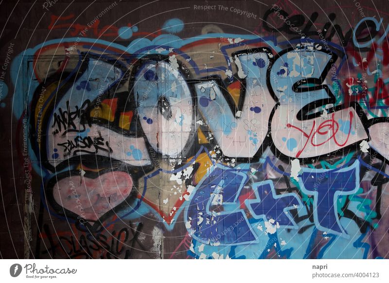 love graffiti sketches