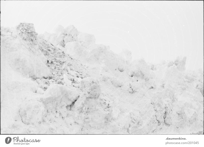 pile of snow transparent background