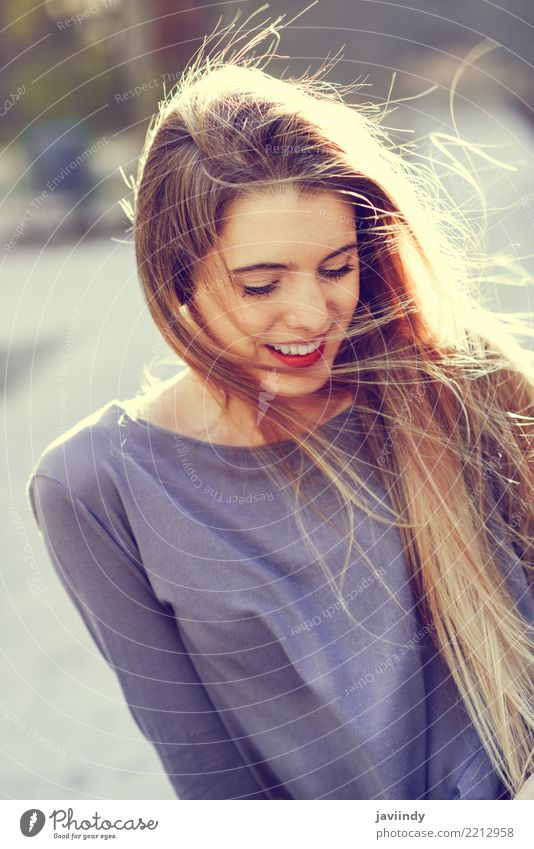 Girl Wearing Casual Clothes Stock Photo - Image of happy, hair