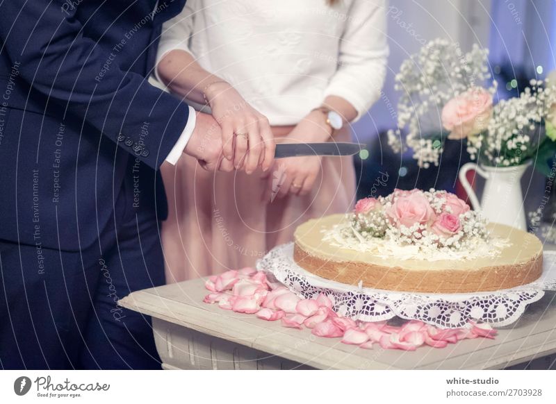 Beautiful Romantic Anniversary Cake for Couple White Colour Stock Image -  Image of black, table: 194295867