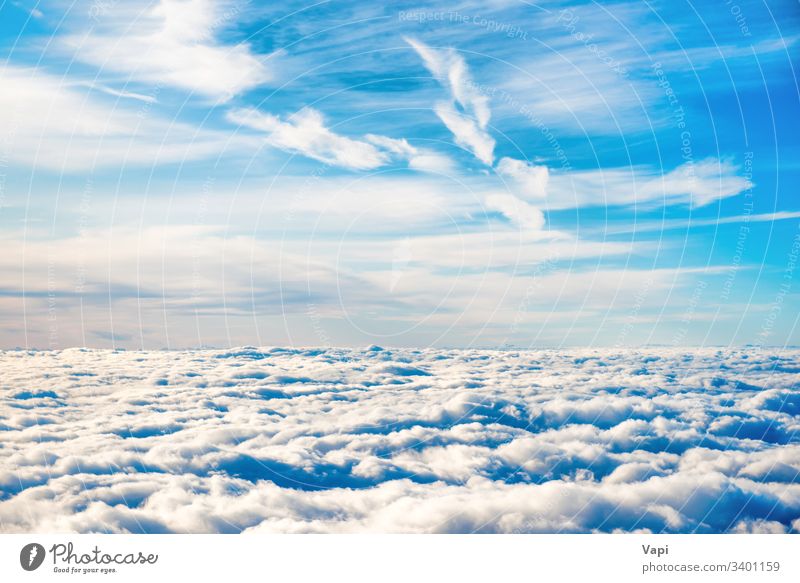Royalty-Free photo: Blue Sky / White Clouds