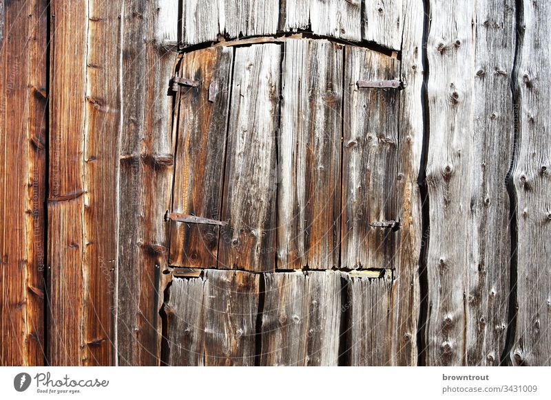 Old Wooden Wall Stock Photo, Picture and Royalty Free Image. Image